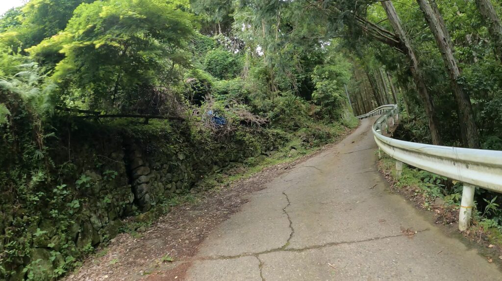 丹生都比売神社へ向かう109号線