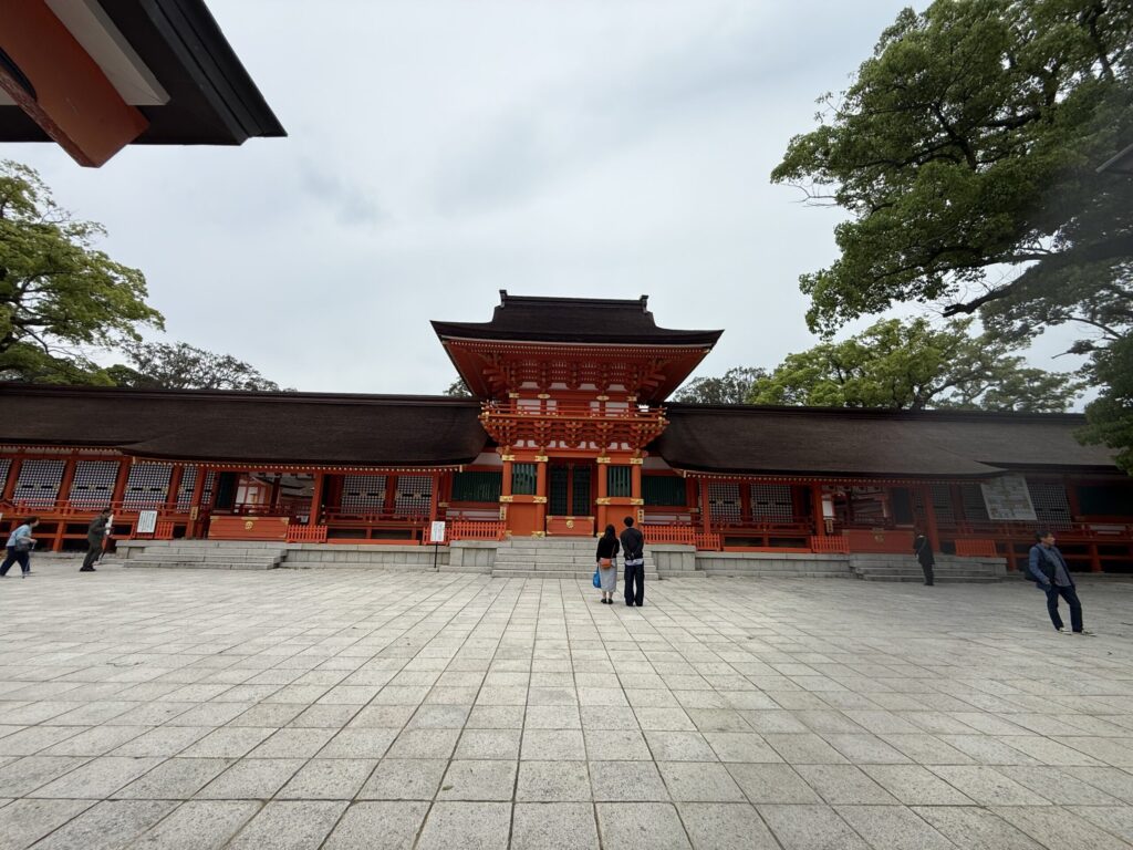 宇佐神宮上宮の社殿